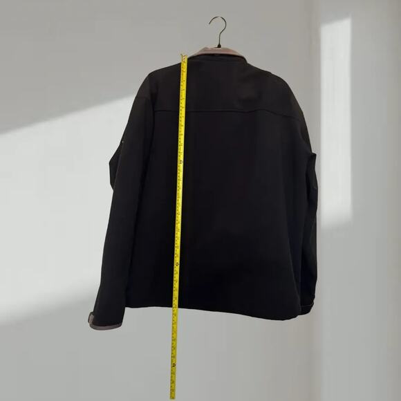 ESPNU “Illinois” Softshell Jacket – Black/Grey (XL) - Picture 3 of 5